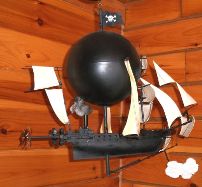 black pearl airship